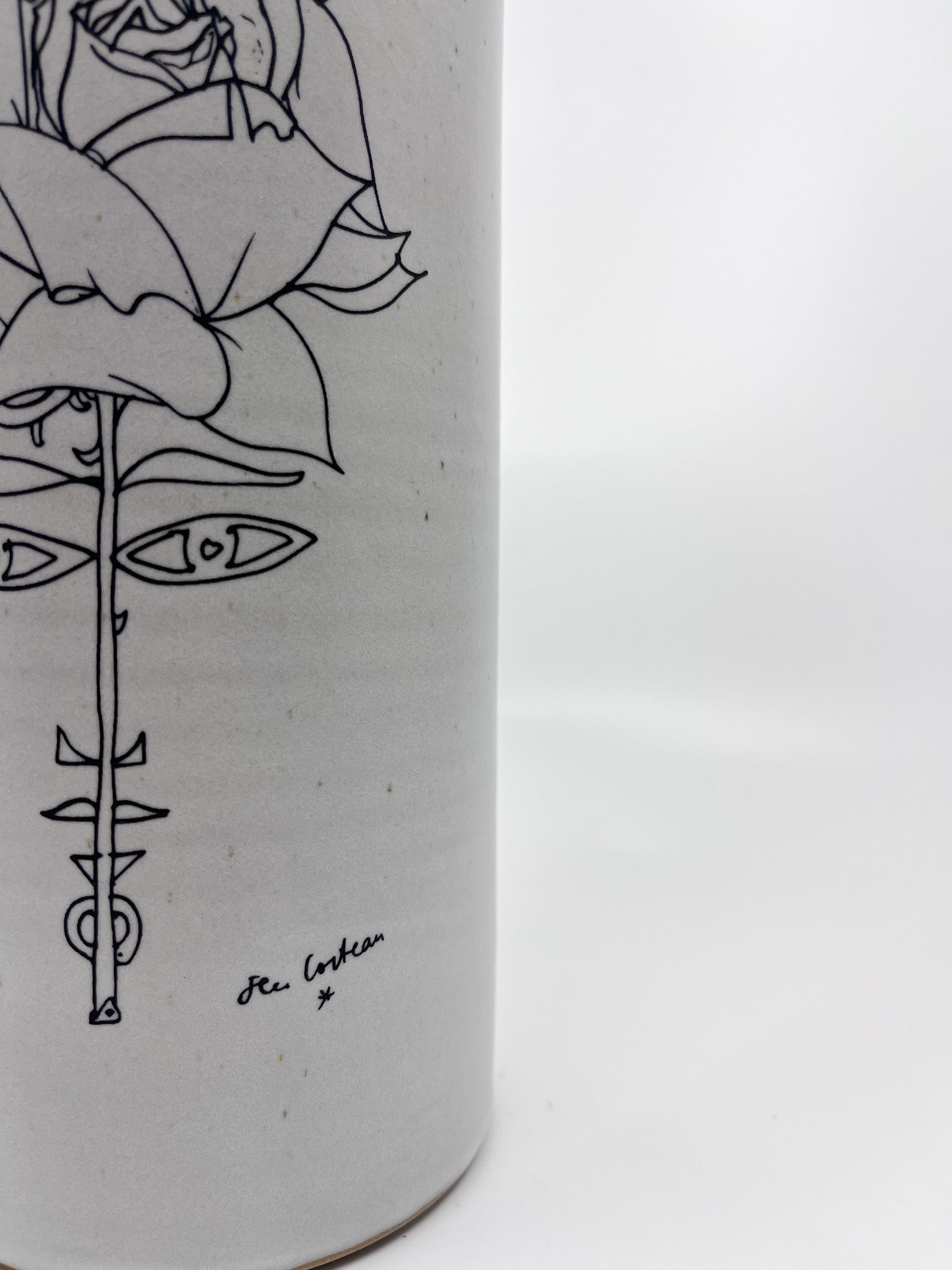 Vase Isabelle Daucourt - Cocteau - Les Fleurs Sauvages - vase