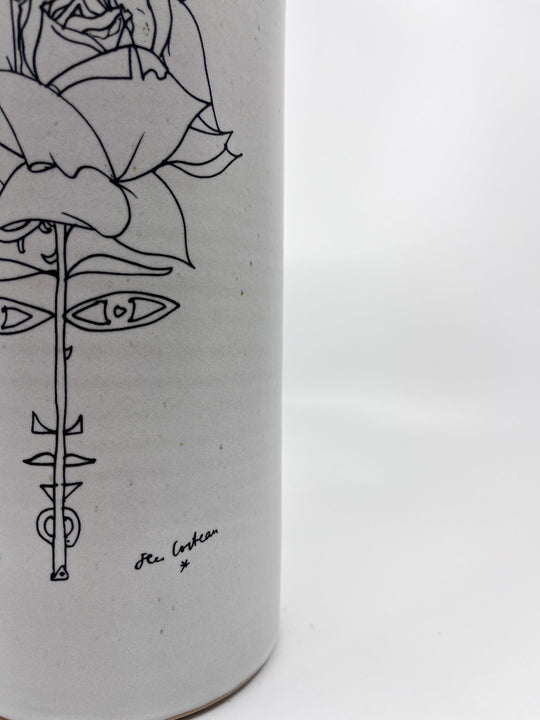 Vase Isabelle Daucourt - Cocteau - Les Fleurs Sauvages - vase
