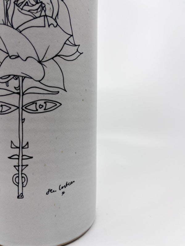 Vase Isabelle Daucourt - Cocteau - Les Fleurs Sauvages - vase