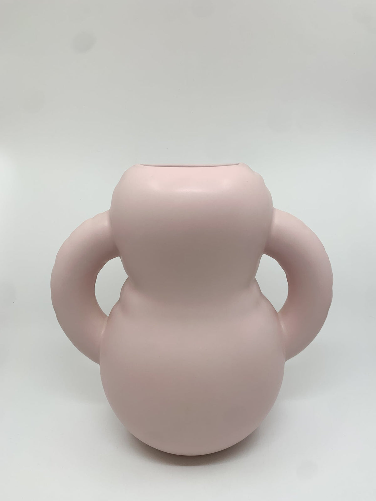 Vase Oscar en céramique couleur rose mat - Les Fleurs Sauvages - vase