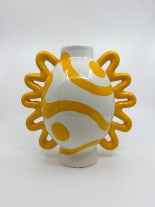 Vase Que Rico - Isabel jaune - Les Fleurs Sauvages - vase