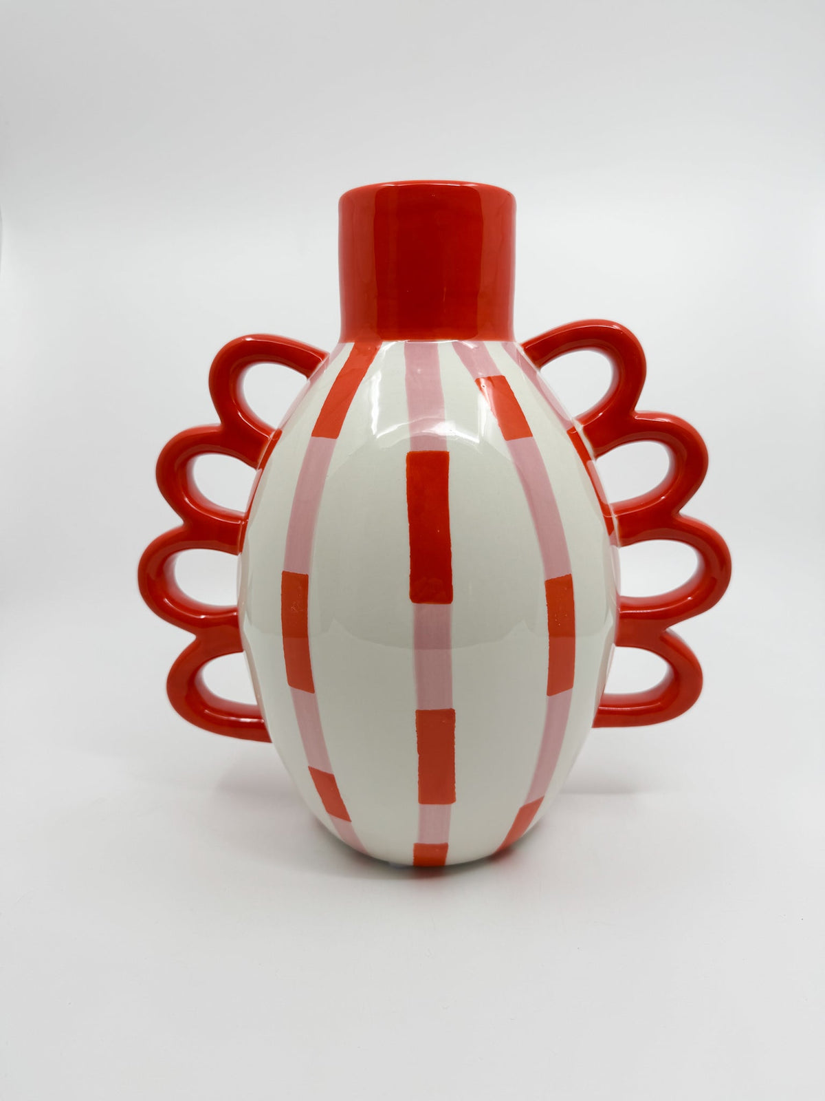 Vase Que Rico - Palmera rouge et rose - Les Fleurs Sauvages - vase
