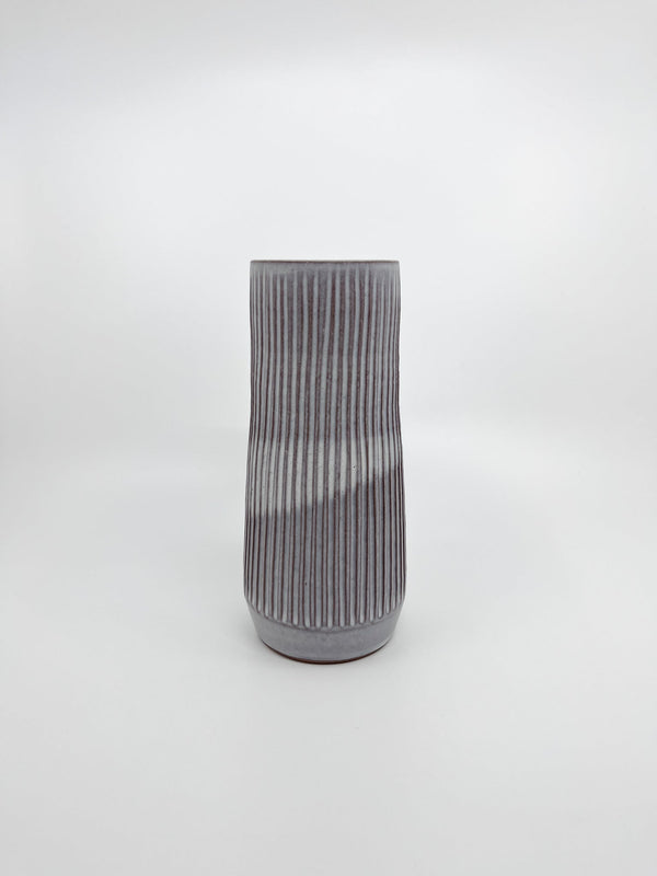 Vase Susan Mackie gris - Les Fleurs Sauvages - vase